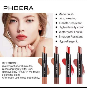 New Lipstick Matte Long Lasting Lip Tint Waterproof
