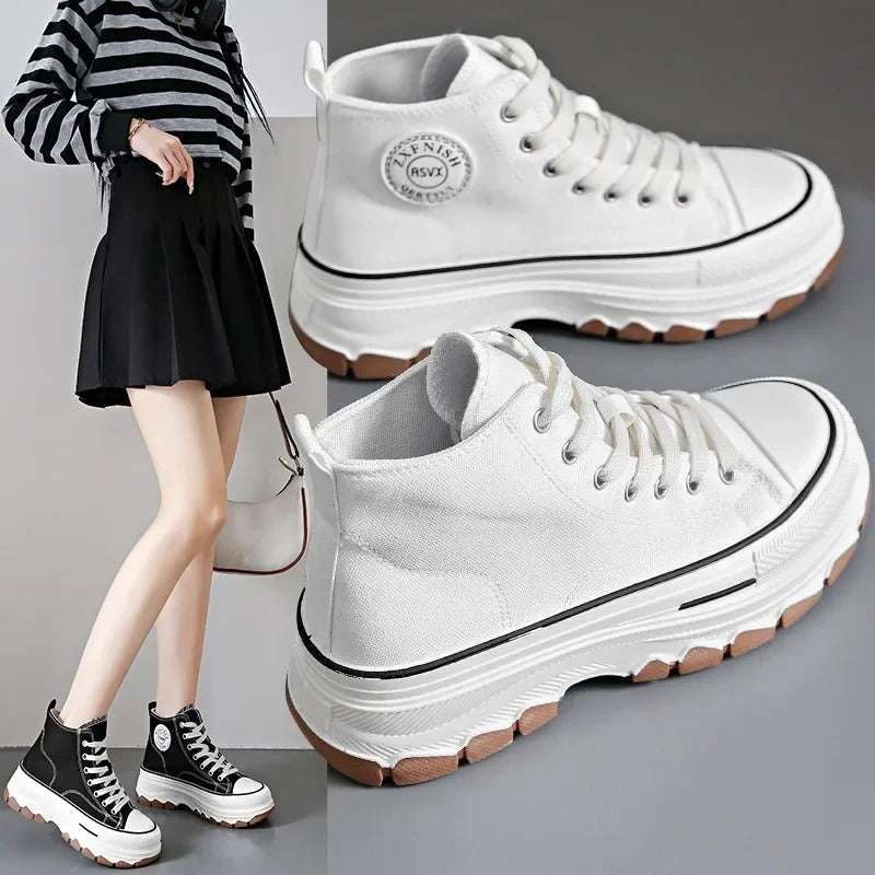 Non-slip Wear Resistant Spring Female Vulcanize Shoes